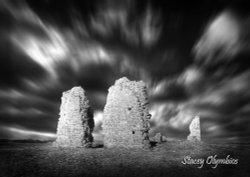 Hope All Saints Church ruins, Romney Marsh, Kent Wallpaper