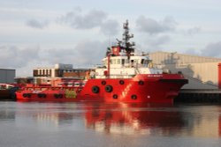 In Great Yarmouth Harbour