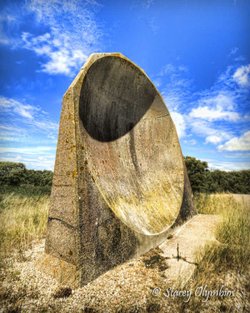 Little Sound Mirror, Lade Pitt, Denge, Lydd, Kent.