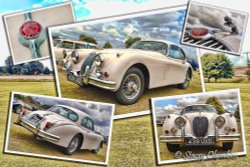 Classic Jaguar. Wallpaper