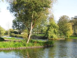 A view of Fen Park Wallpaper