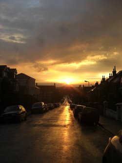 Sunset, Portland Road
