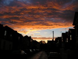 Street view Sunset