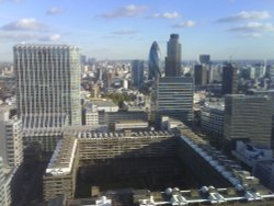 Overlooking London Wallpaper