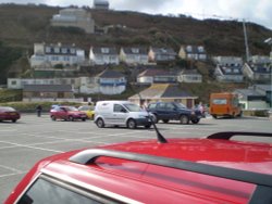 Portreath, Cornwall in the winter