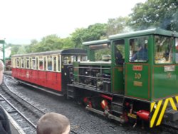The train up snowdon Wallpaper