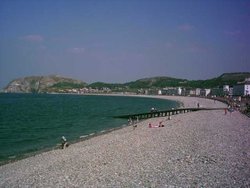 Llandudno - View from the Seafront Promenade - June 2010 Wallpaper