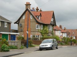 A street in Felixstowe Wallpaper