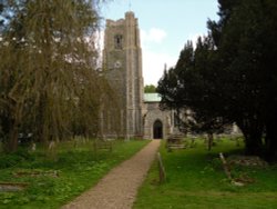 The Church of St Peter and St Paul in Hoxne