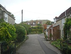 Mere - view to Castle Hill