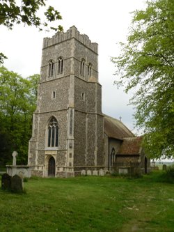 Ancient and lovely Church of St Ethelbert the Martyr in Falkenham