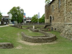 Colchester, near the castle Wallpaper