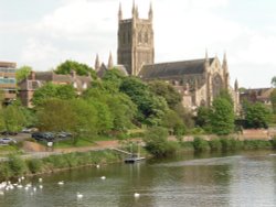 Worcester Cathedral, 18th May 2001 Wallpaper