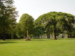 The park in Pershore