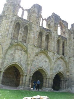 Ruins of Much Wenlock Priory of St Milburga