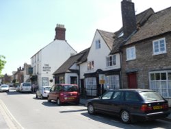 A street in Much Wenlock Wallpaper