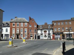 A street in Hereford Wallpaper