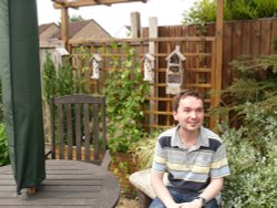 Worcester, in a garden with homes for foreign insects Wallpaper