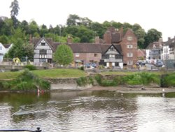 The River Severn in Bewdley