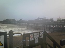 Hastings Pier Fire