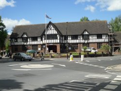 A street in Droitwich Wallpaper