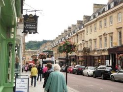 Milsom Street, Bath Wallpaper