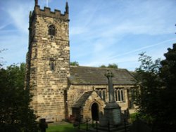 St Peter's Kirkthorpe,  C14 tower Wallpaper