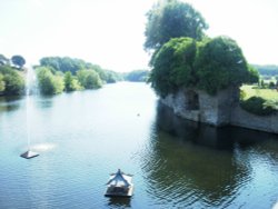 Boat House, Walton Hall Wallpaper
