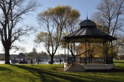 The Bandstand by Priory Quay Wallpaper