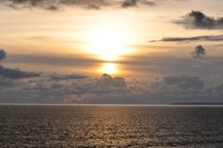 Sun going down Wallpaper