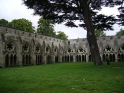 Area near the Salisbury Cathedral