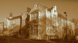 Monk Fryston Hall Hotel. Wallpaper