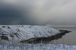 Winter over Filey   Nov 2010 Wallpaper