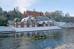 The Boat House Shrewsbury Wallpaper