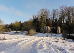 Roche Abbey, South Yorkshire Wallpaper