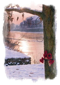 In a quiet corner by the river.