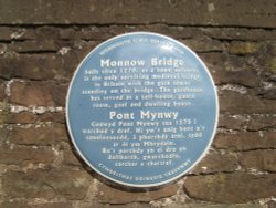 Monnow Bridge Plaque