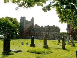 Lindisfarne Priory Wallpaper