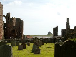 Lindisfarne Priory Wallpaper