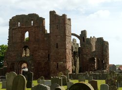 Lindisfarne Priory Wallpaper