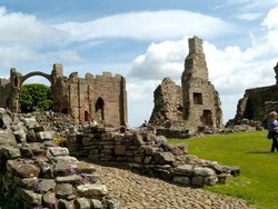 Lindisfarne Priory Wallpaper
