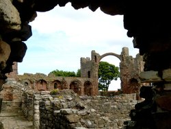 Lindisfarne Priory Wallpaper
