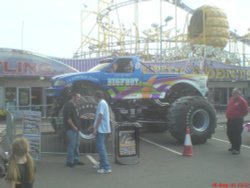 Visit of Bigfoot Wallpaper