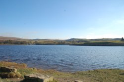 Over the lake Wallpaper