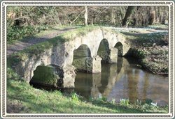 Walsingham View of Bridge Wallpaper