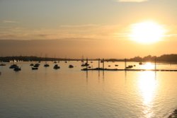 Sunset on the Crouch Wallpaper