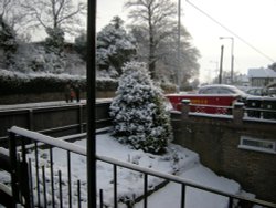 Worcester, Christmas 2010 snow scenes Wallpaper