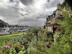 Cottage Porlock Weir Wallpaper