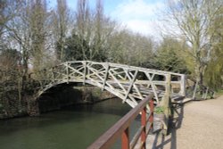 The Mathematical Bridge at Iffley Wallpaper