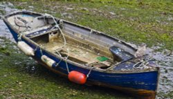 Derelict Dingy Wallpaper